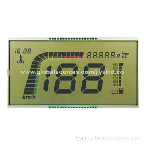 LCD Panel, Transport Vehicle, Dashboard of Motorcycle Display, A-TN(B-HTN), Positive, Transmissive